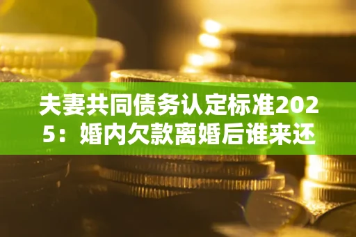 武汉夫妻共同债务认定标准2025:婚内欠款离婚后谁来还? 武汉夫妻共同债务认定标准2025:婚内欠款离婚后谁来还?