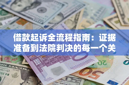 武汉借款起诉全流程指南：证据准备到法院判决的每一个关键步骤