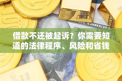 武汉借款不还被起诉？你需要知道的法律程序、风险和省钱技巧