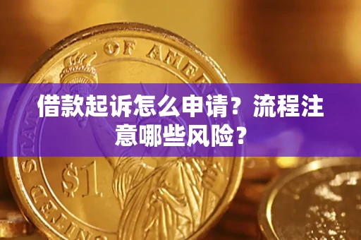 武汉借款起诉怎么申请？流程注意哪些风险？