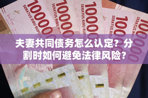 武汉夫妻共同债务怎么认定？分割时如何避免法律风险？